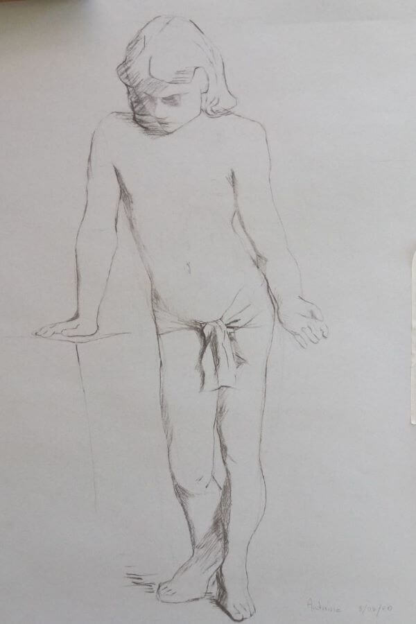 Andaine-jeune homme debout