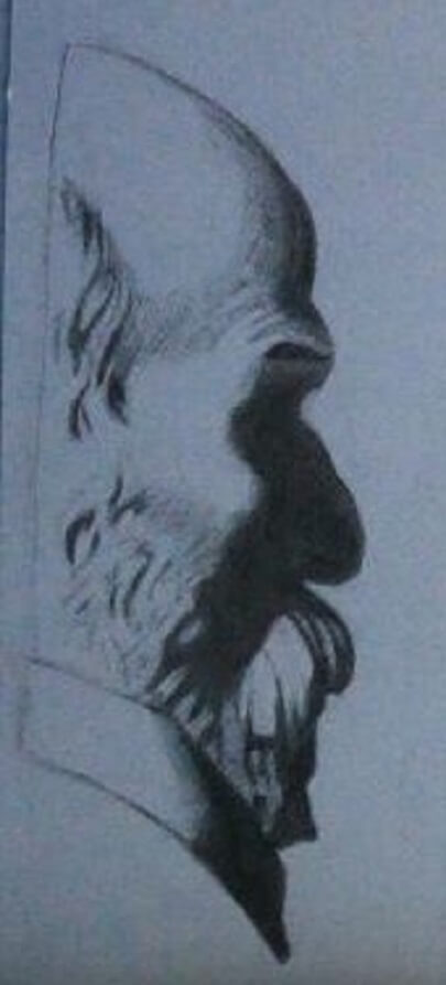 Emilie Cardinal moustache taillée