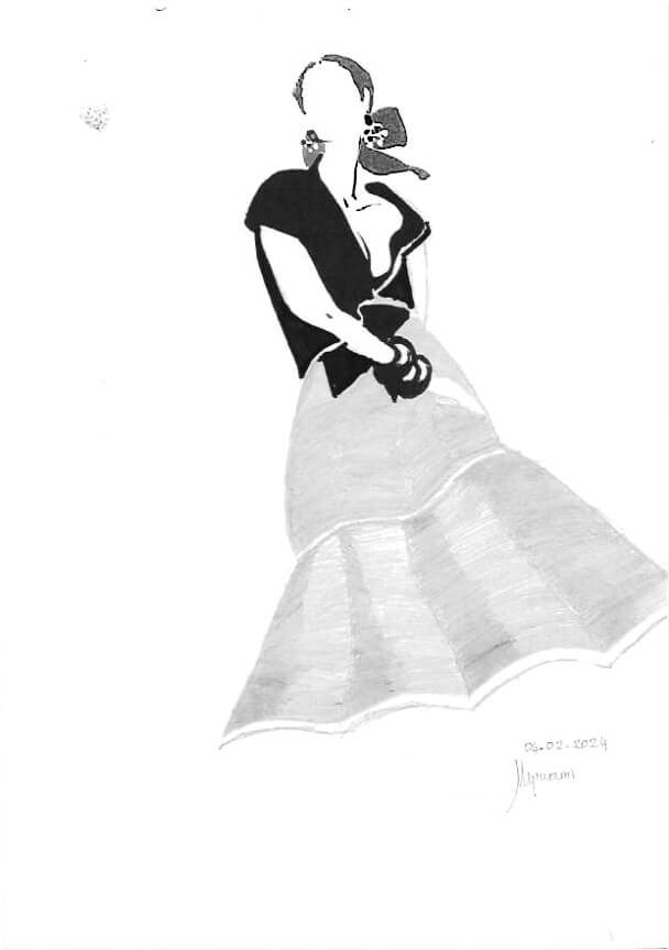 Mon dessin déchiré- Myriam