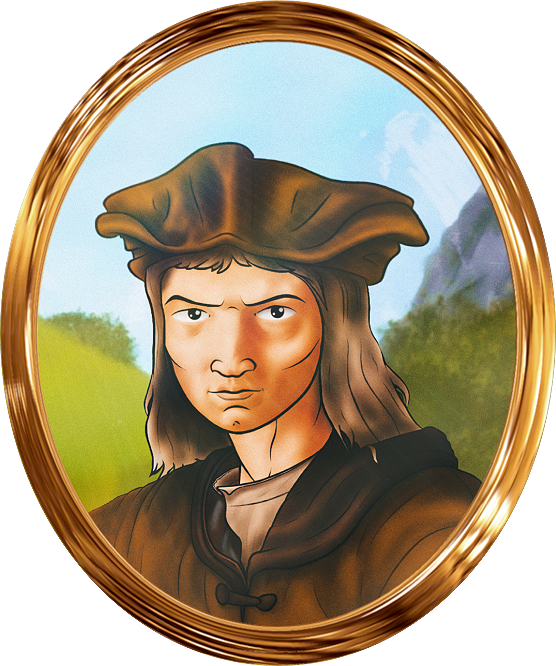 Daoud - interprétation libre d\'un dessin de Maître