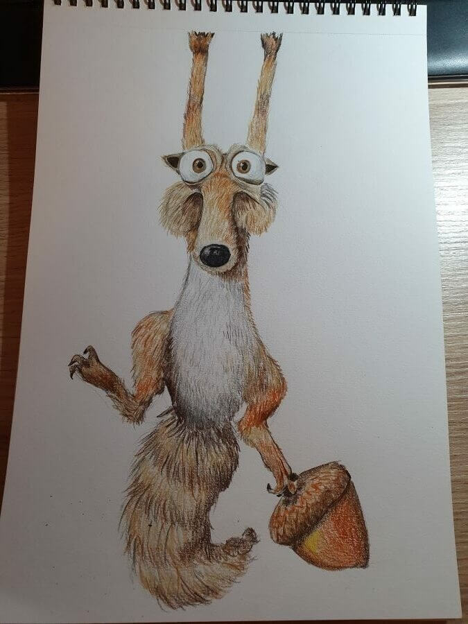 Falling Scrat