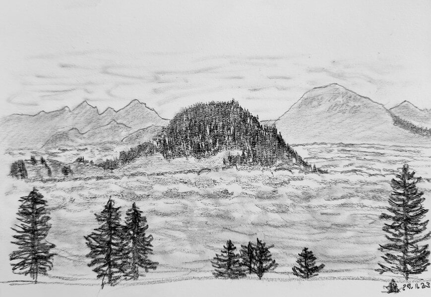 Jules-de-Bulle - Sapins et montagnes