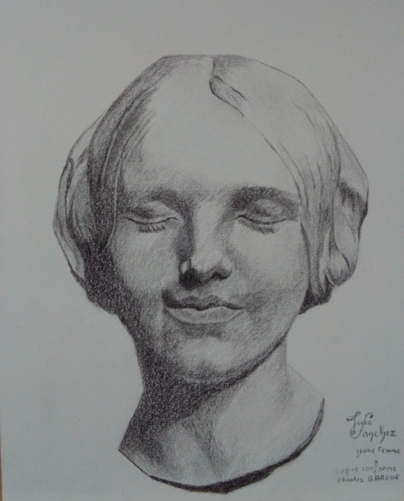 copie jeune femme Charles BARGUE